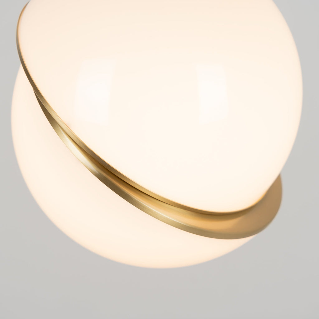 Half-Moon Ceiling Suspension Lighting Lobby