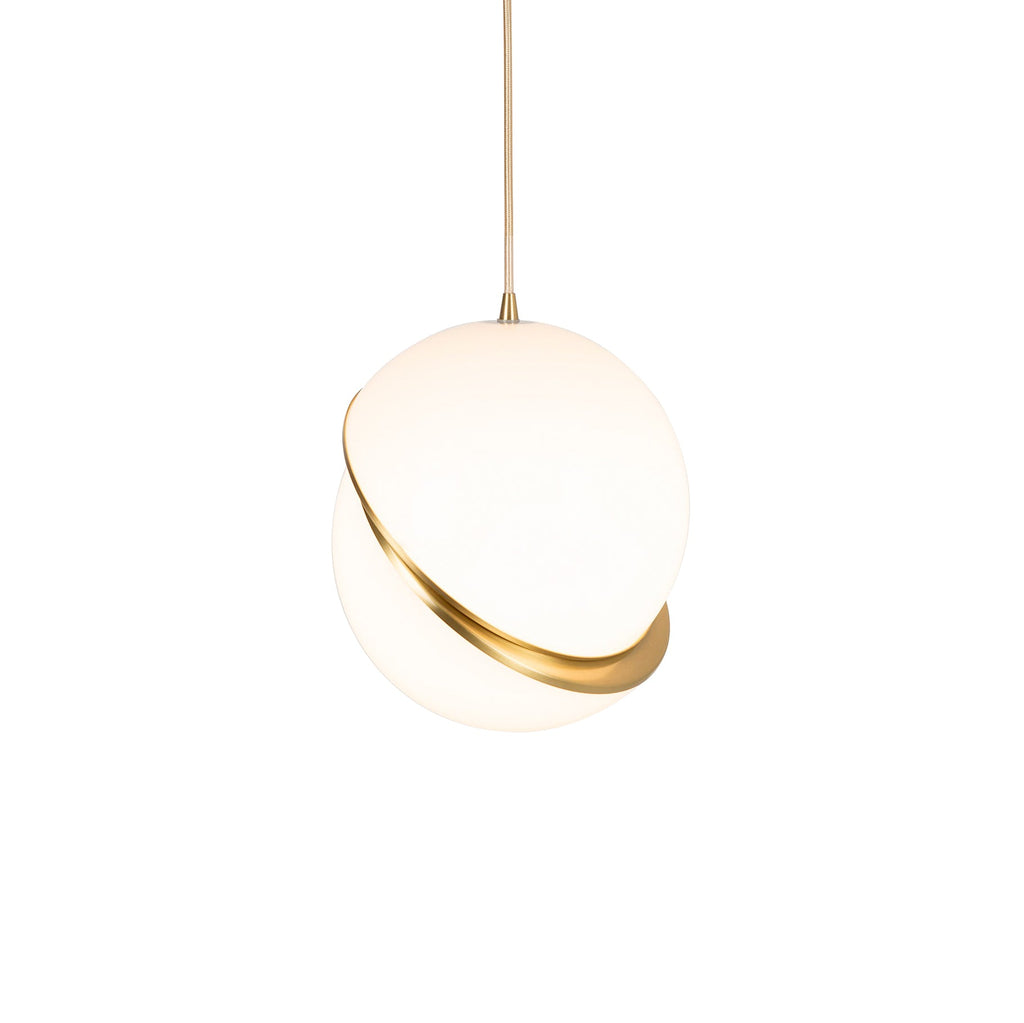 Half-Moon Ceiling Suspension Lighting Lobby