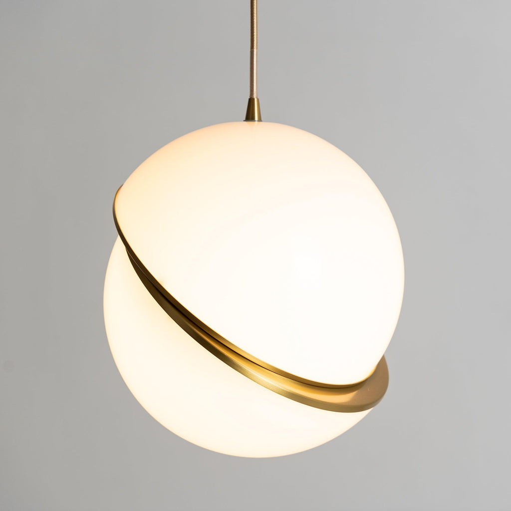 Half-Moon Ceiling Suspension Lighting Lobby