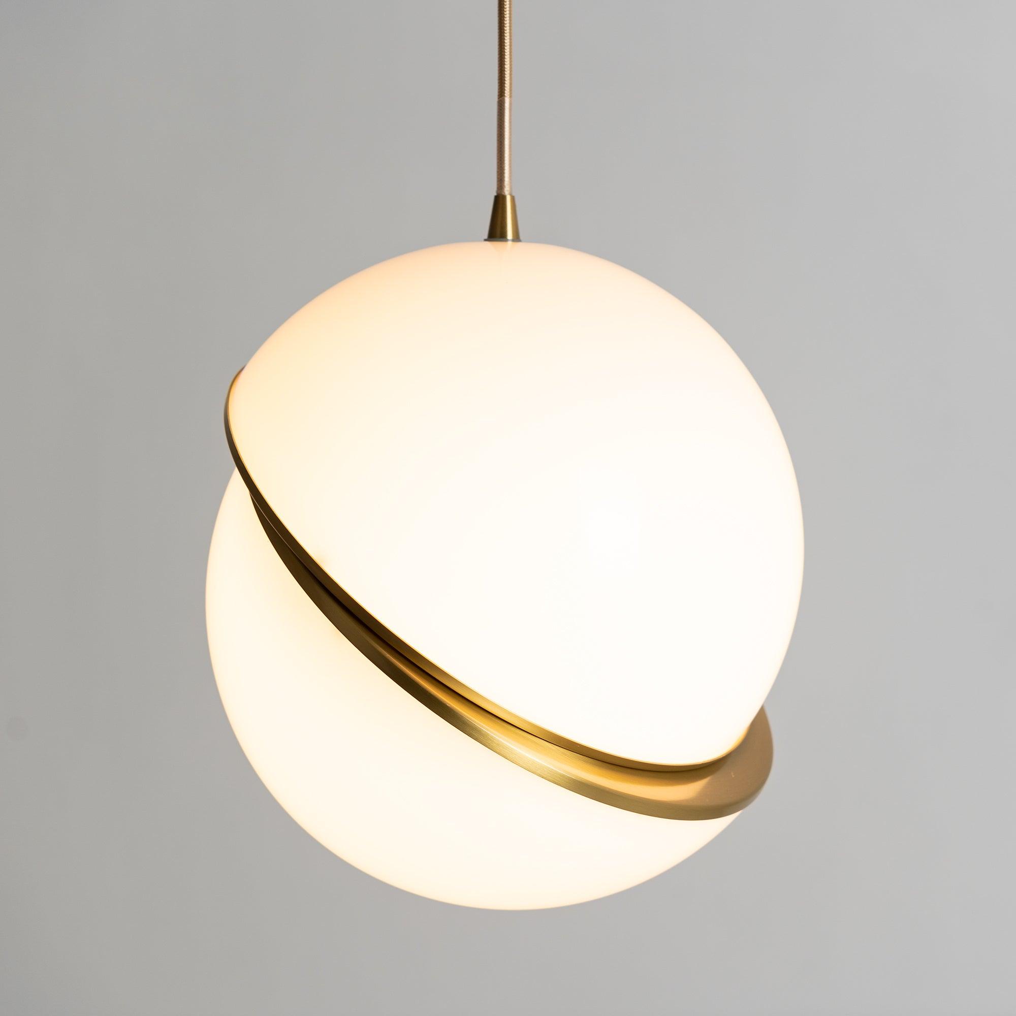 Half-Moon Ceiling Suspension Lighting Lobby
