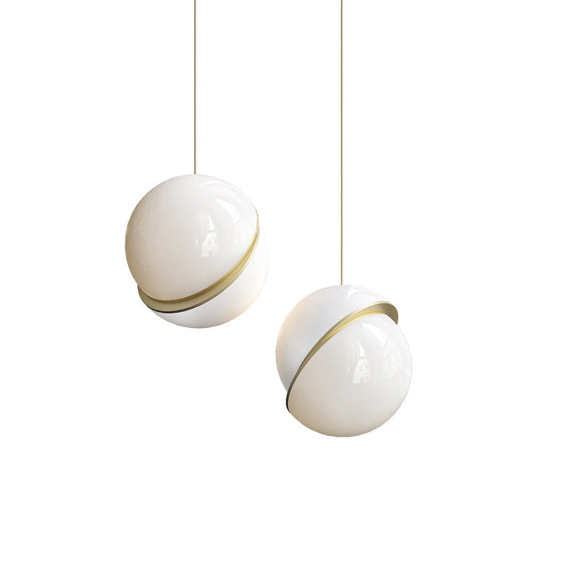 Half-Moon Ceiling Suspension Lighting Lobby