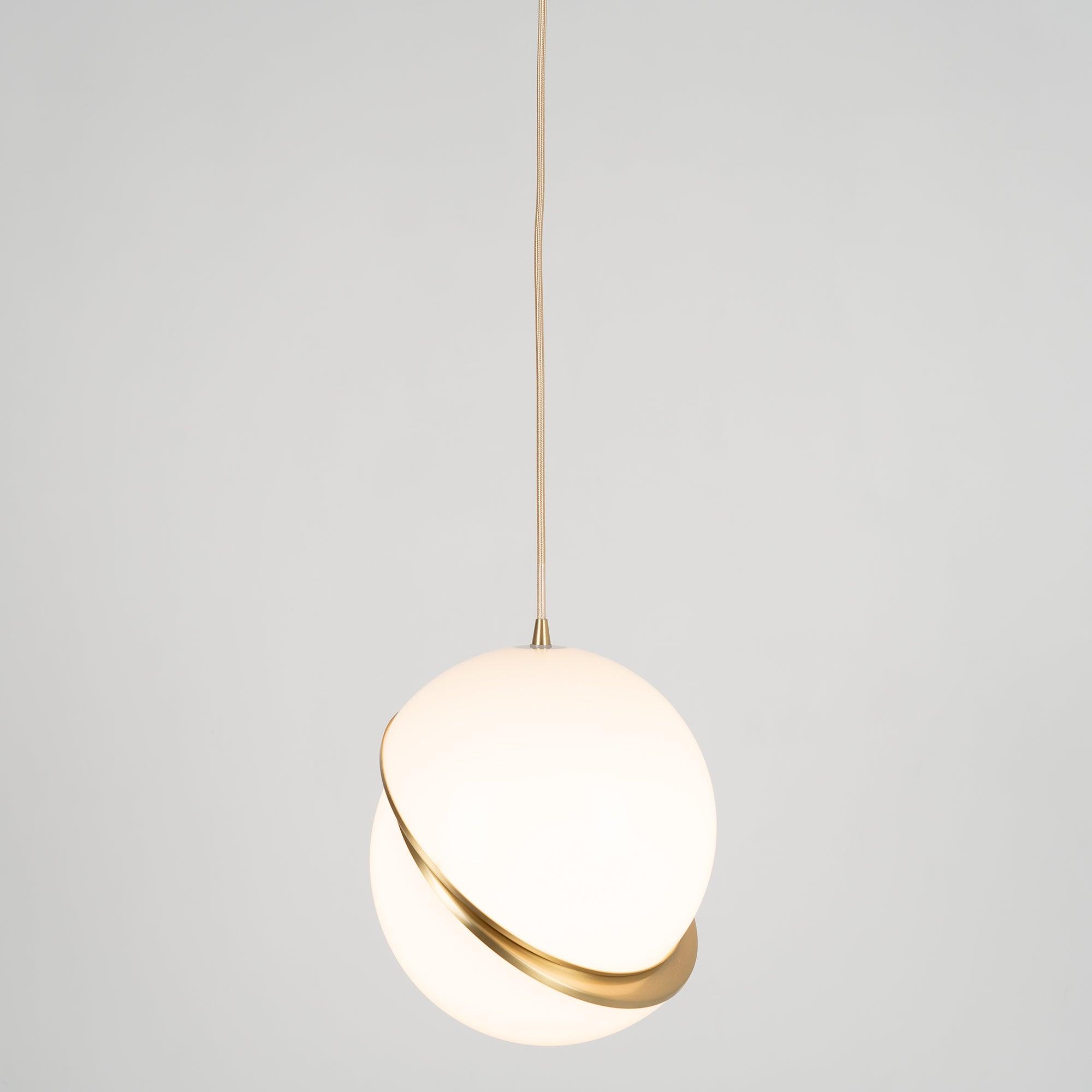 Half-Moon Ceiling Suspension Lighting Lobby