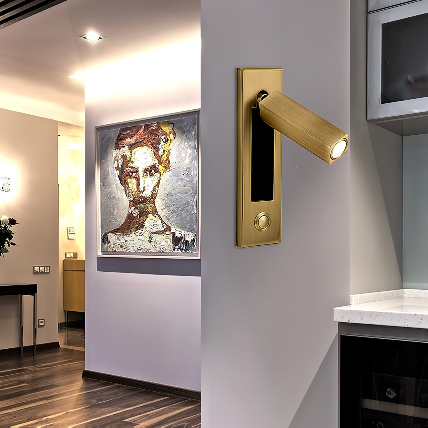Integrated Bedside Wall Light Lighting Lobby