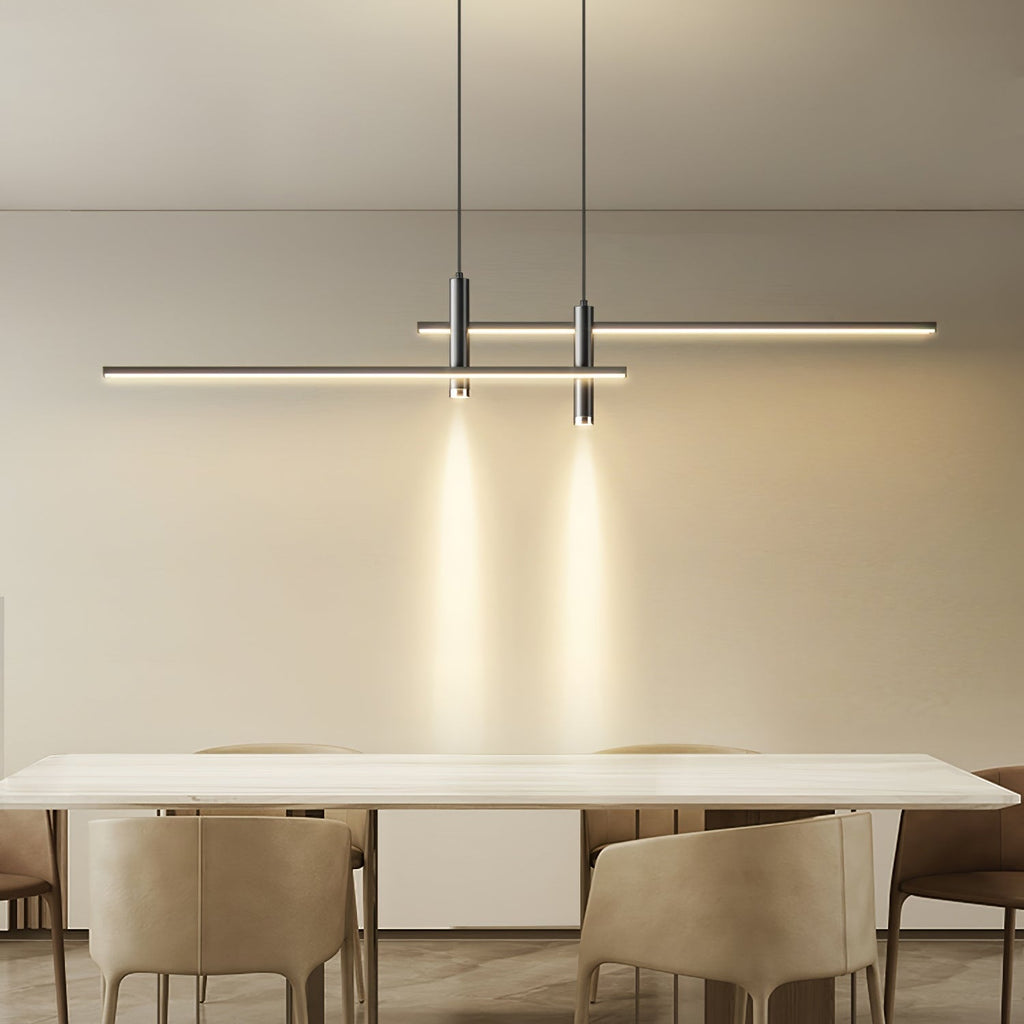 Island Links Ceiling Suspension Lighting Lobby