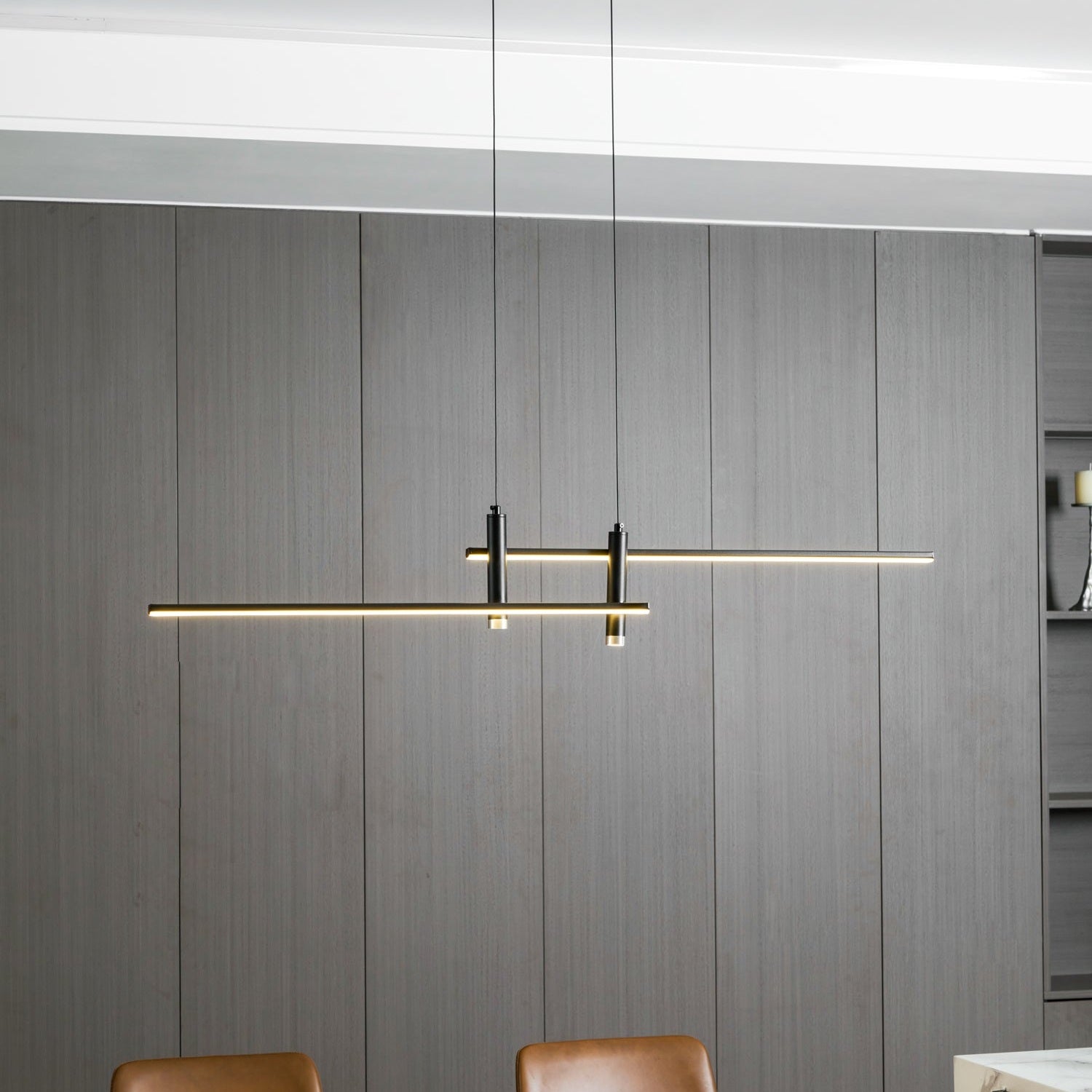 Island Links Ceiling Suspension Lighting Lobby