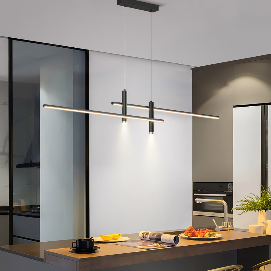 Island Links Ceiling Suspension Lighting Lobby
