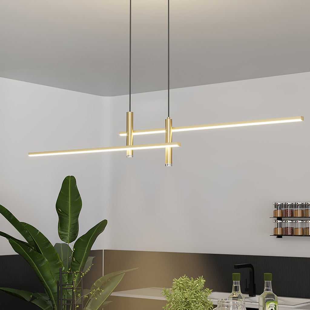 Island Links Ceiling Suspension Lighting Lobby