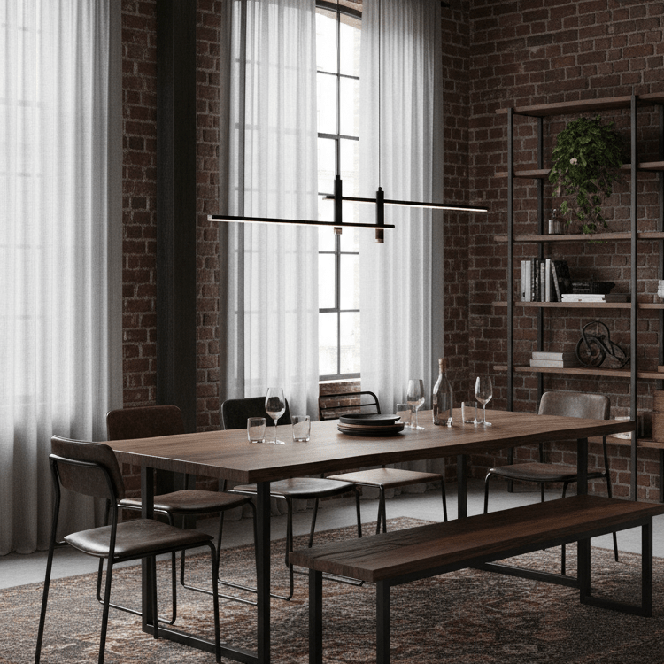 Island Links Ceiling Suspension Lighting Lobby