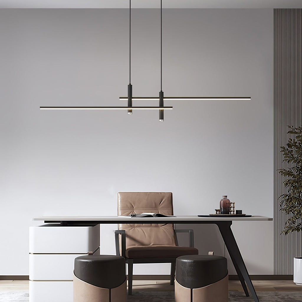 Island Links Ceiling Suspension Lighting Lobby