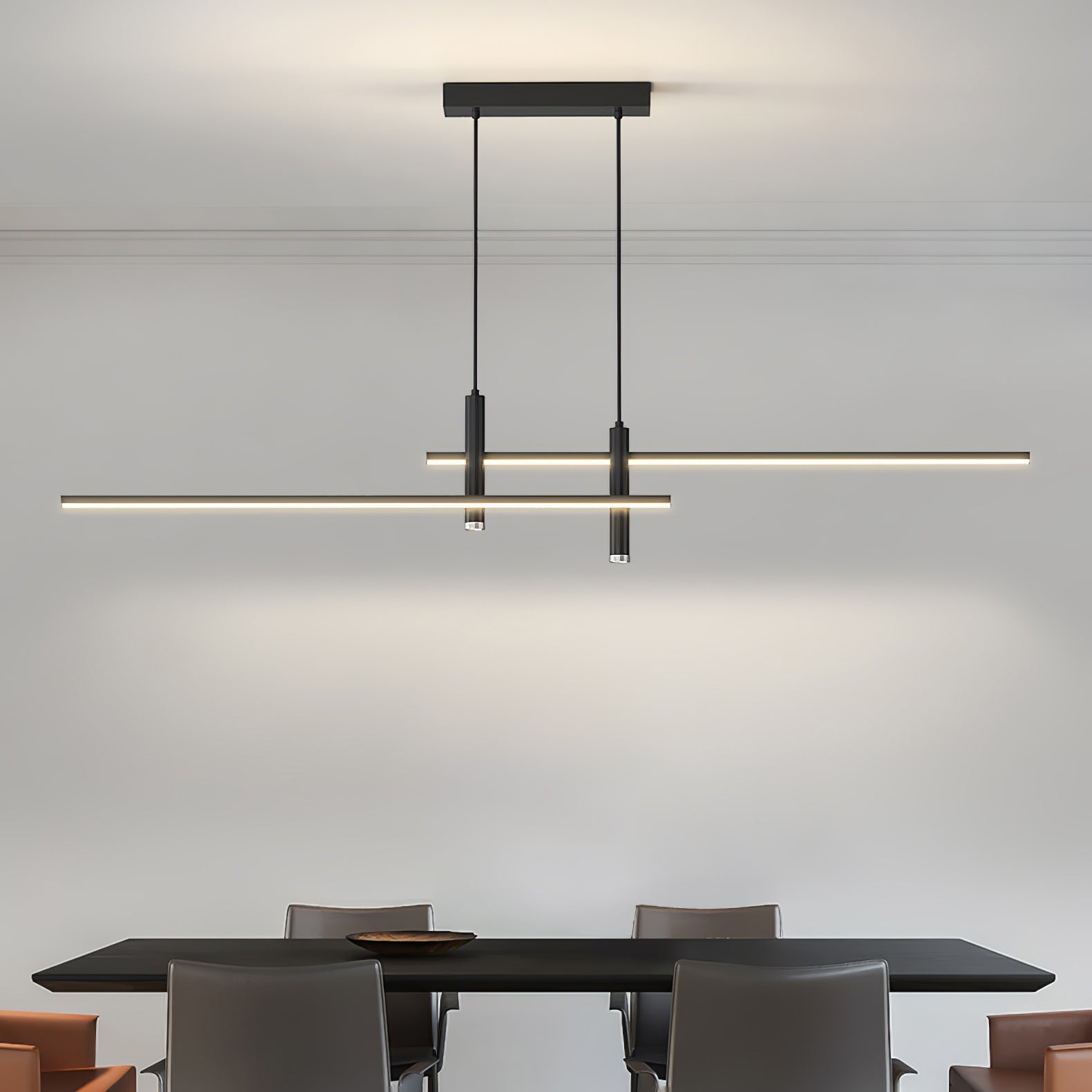 Island Links Ceiling Suspension Lighting Lobby