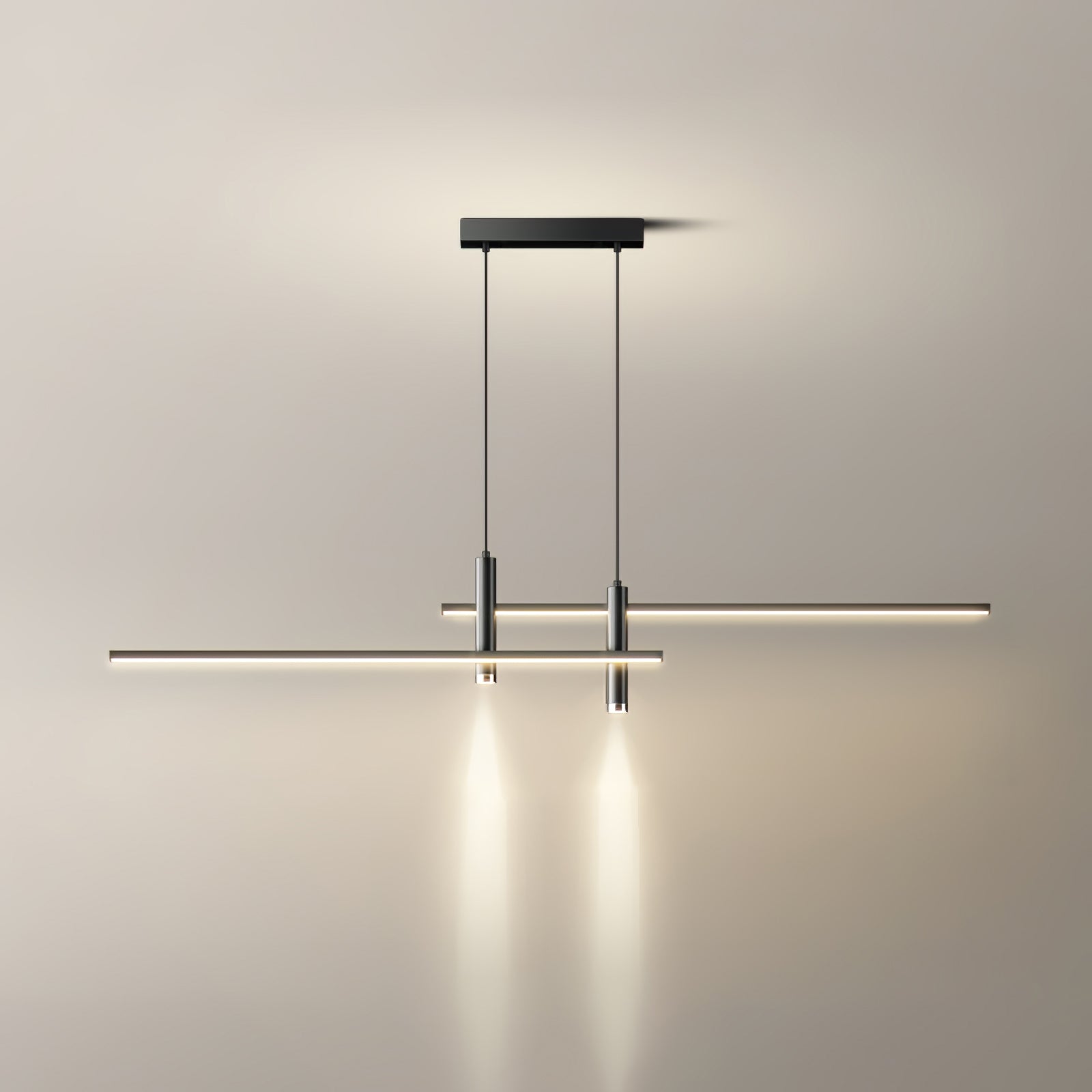 Island Links Ceiling Suspension Lighting Lobby