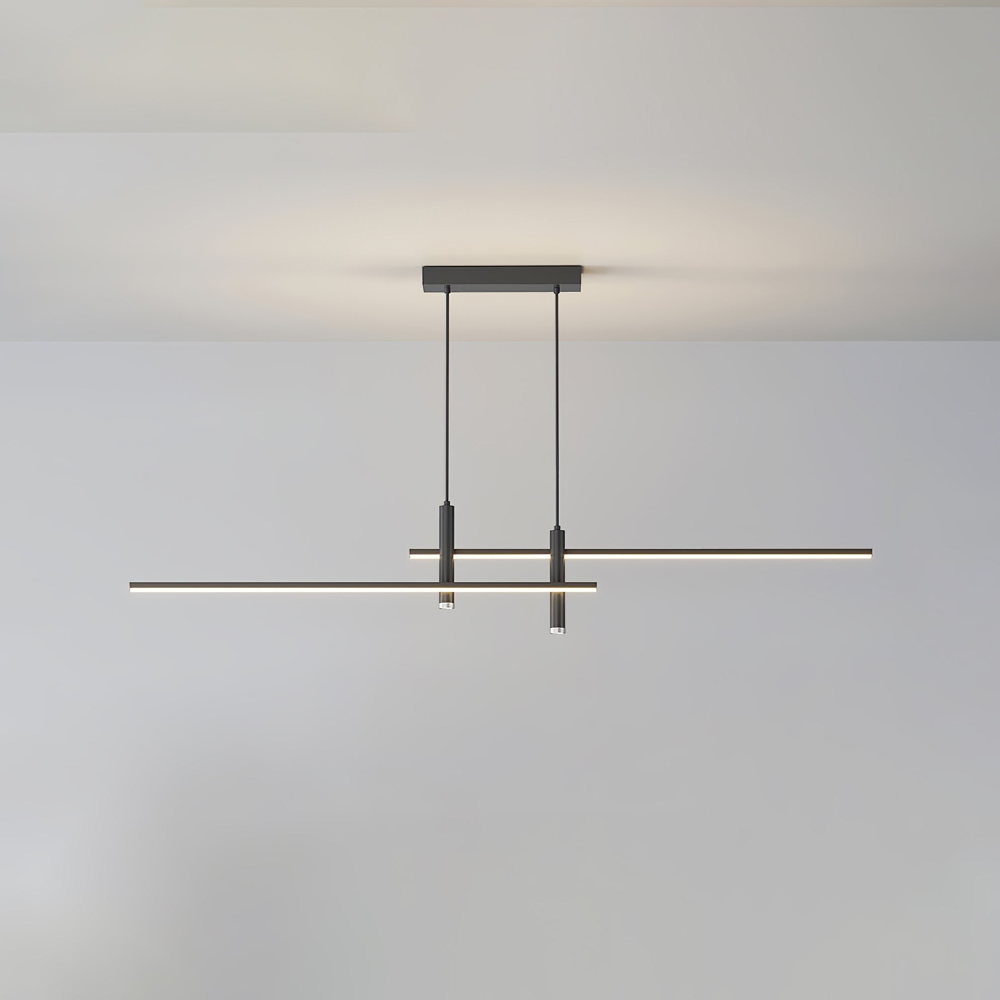 Island Links Ceiling Suspension Lighting Lobby