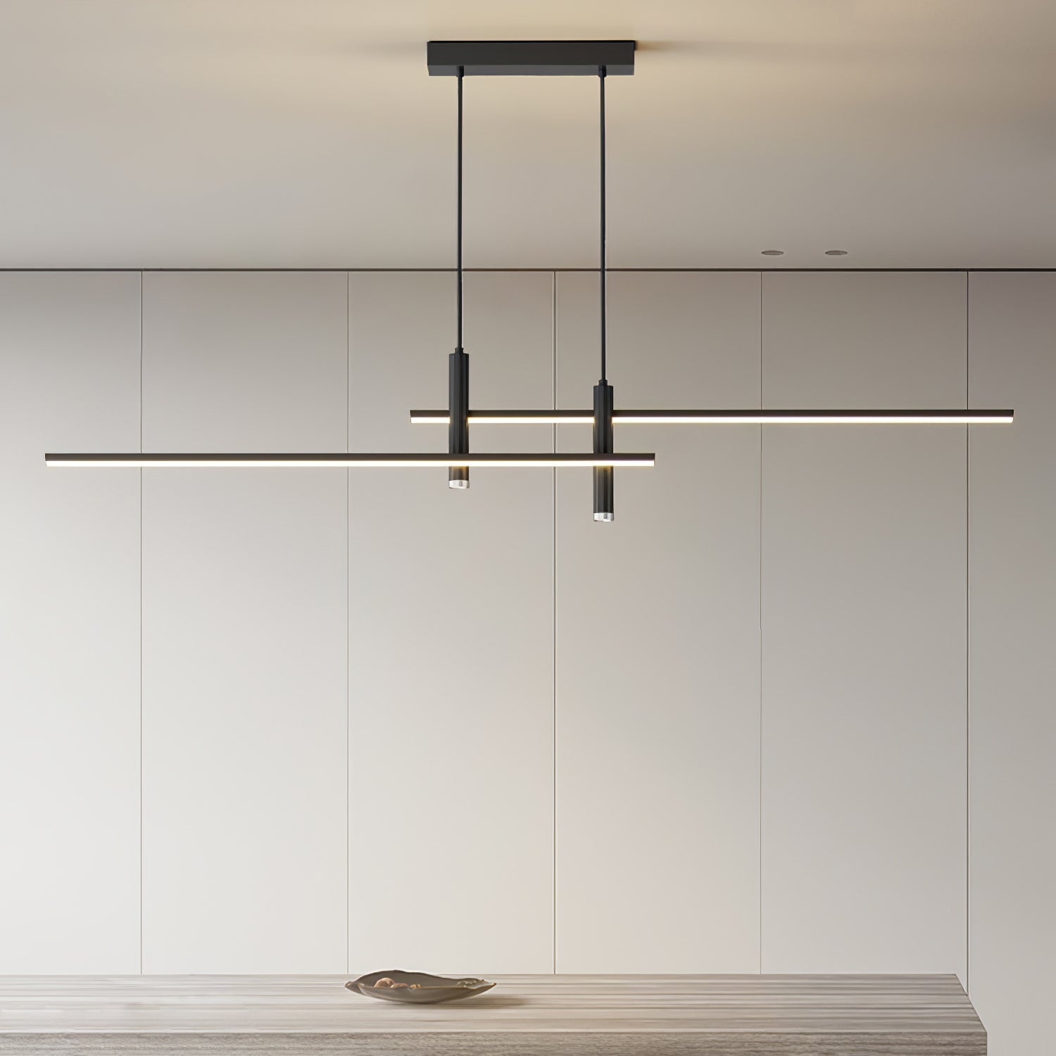 Island Links Ceiling Suspension Lighting Lobby