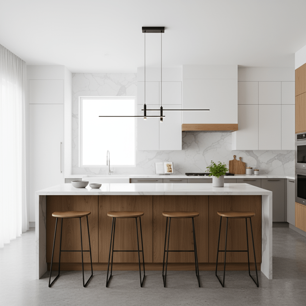 Island Links Ceiling Suspension Lighting Lobby