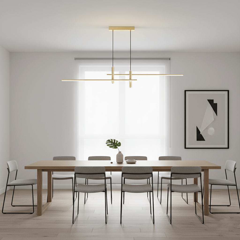 Island Links Ceiling Suspension Lighting Lobby