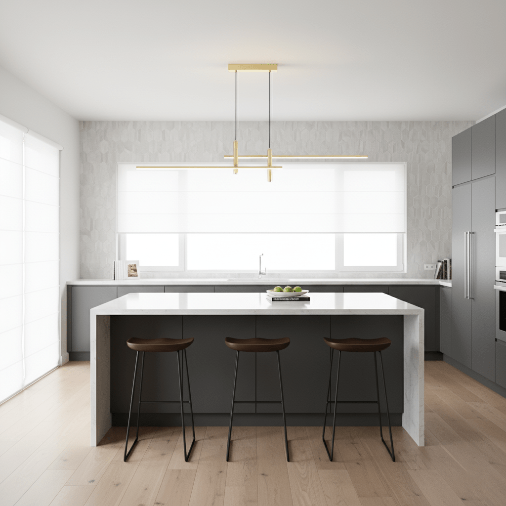 Island Links Ceiling Suspension Lighting Lobby