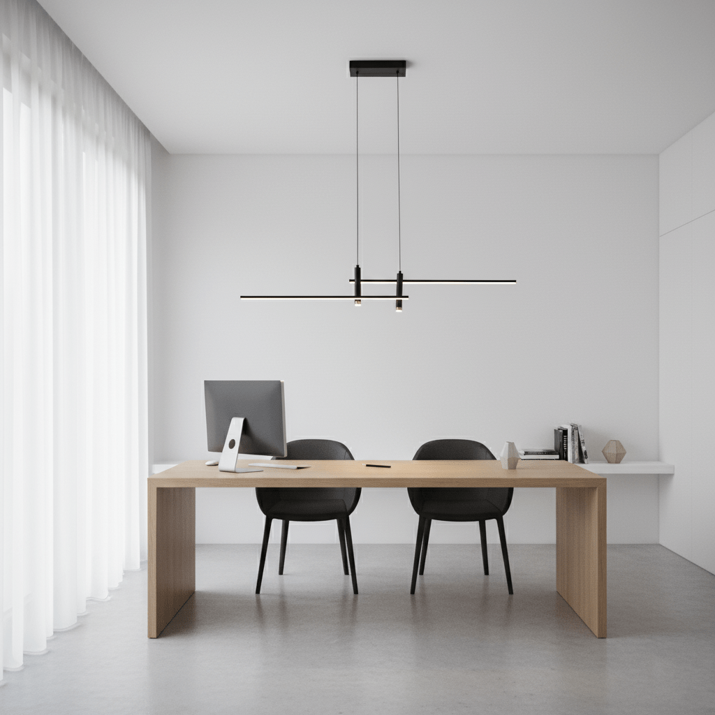 Island Links Ceiling Suspension Lighting Lobby