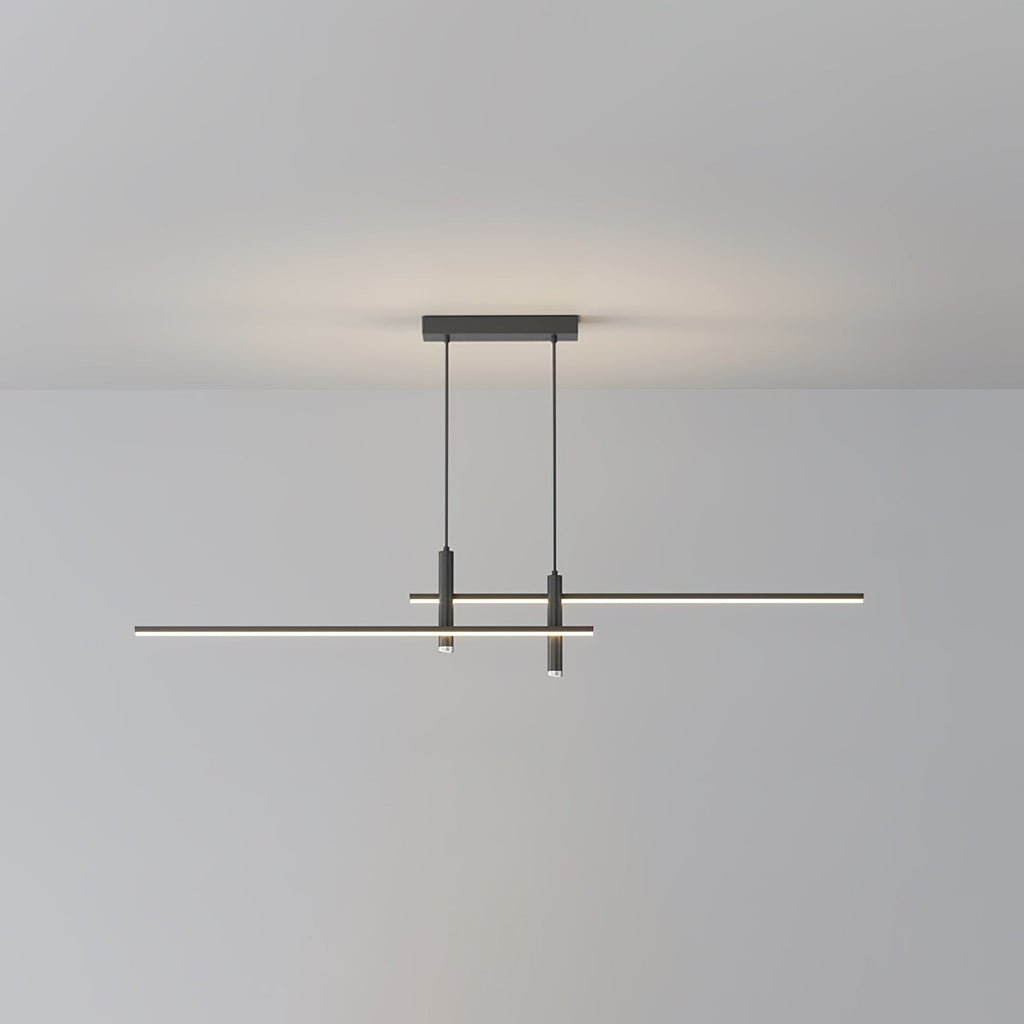 Island Links Ceiling Suspension Lighting Lobby