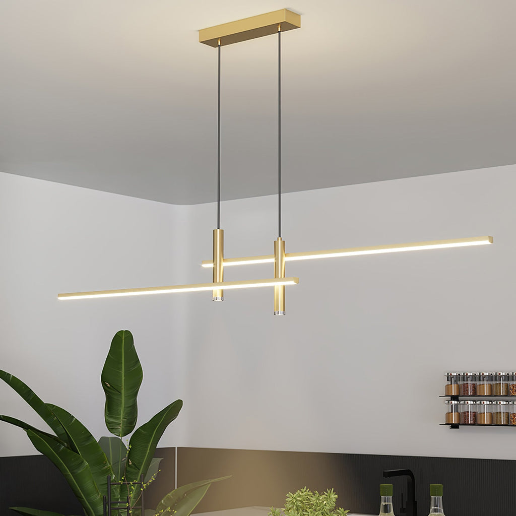 Island Links Ceiling Suspension Lighting Lobby