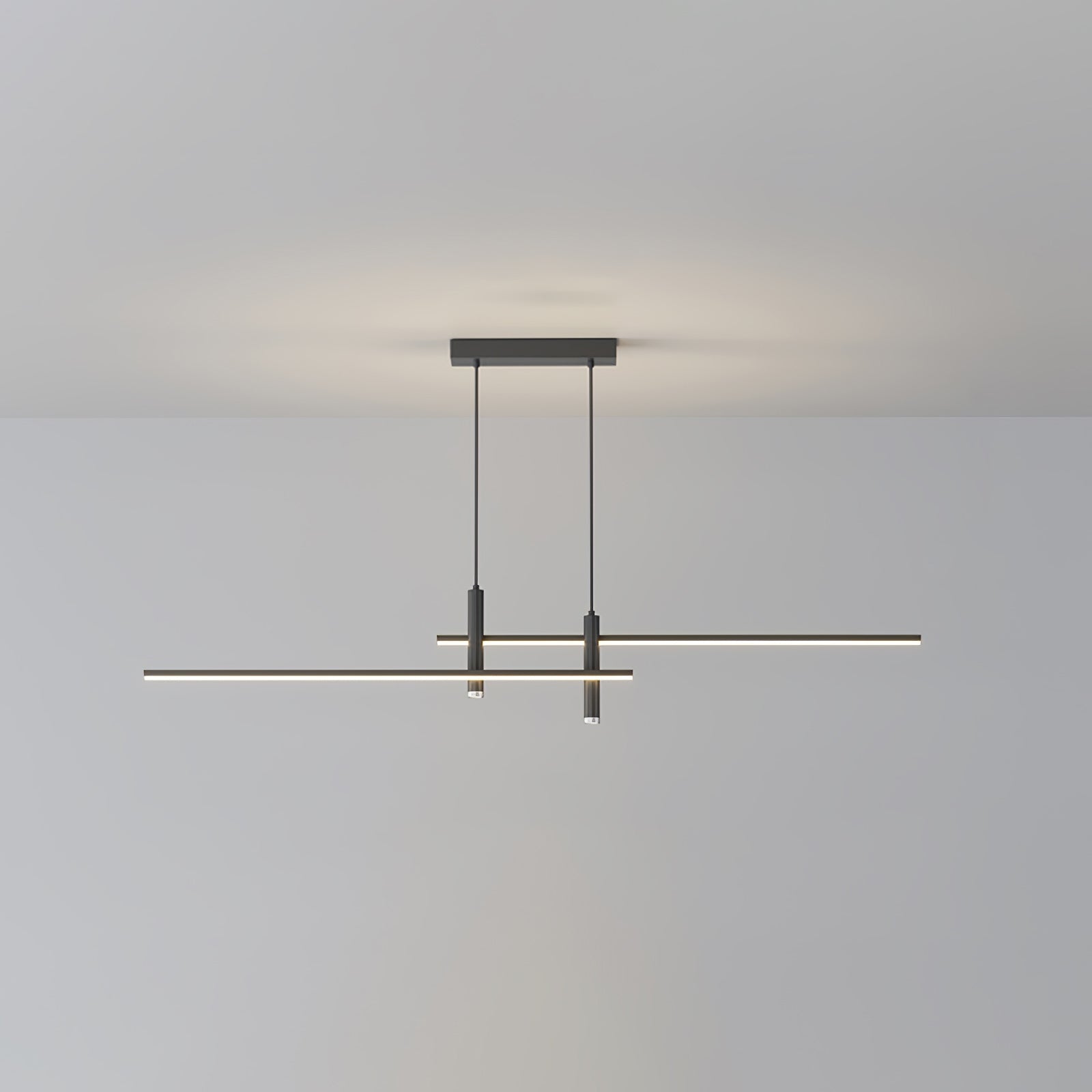 Island Links Ceiling Suspension Lighting Lobby