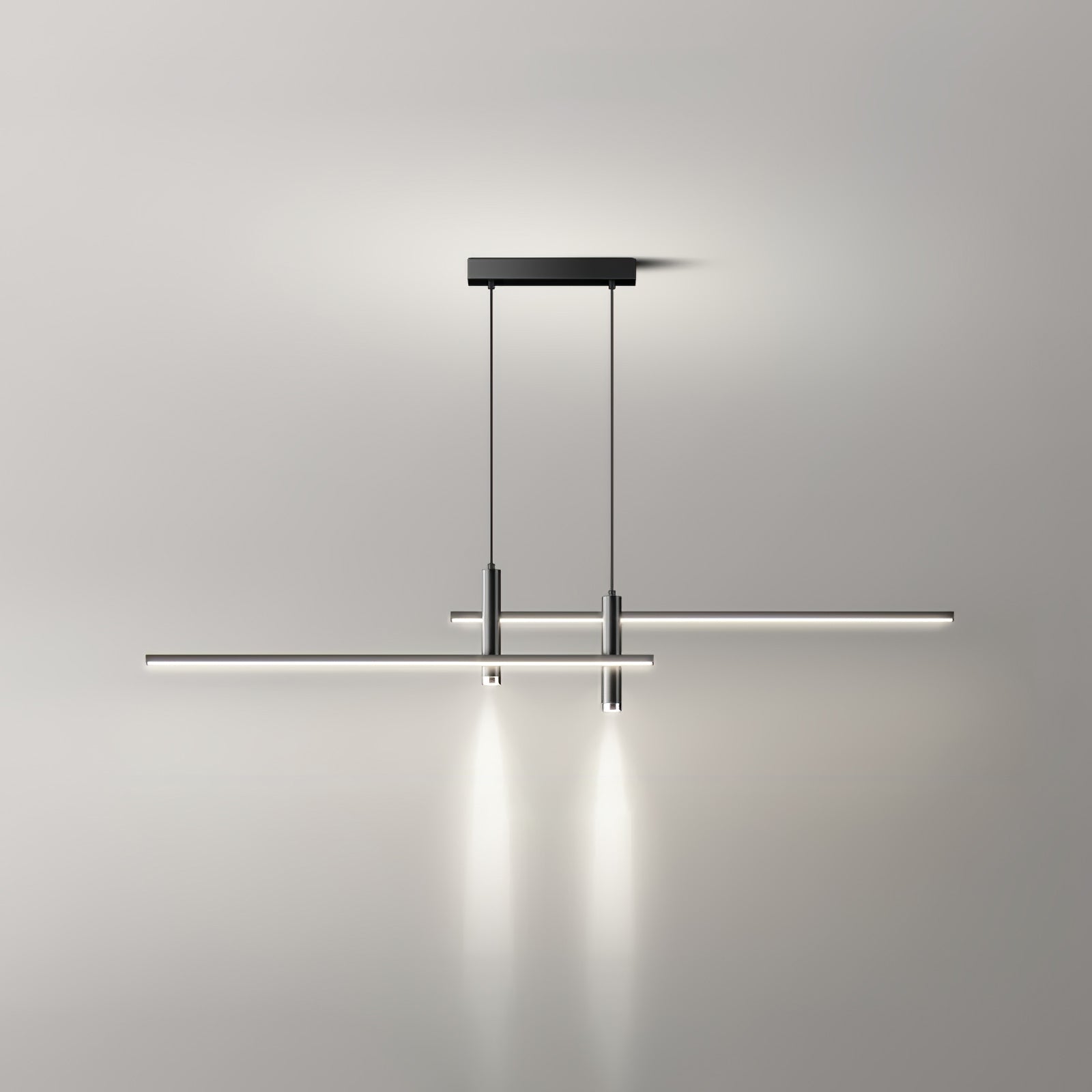 Island Links Ceiling Suspension Lighting Lobby