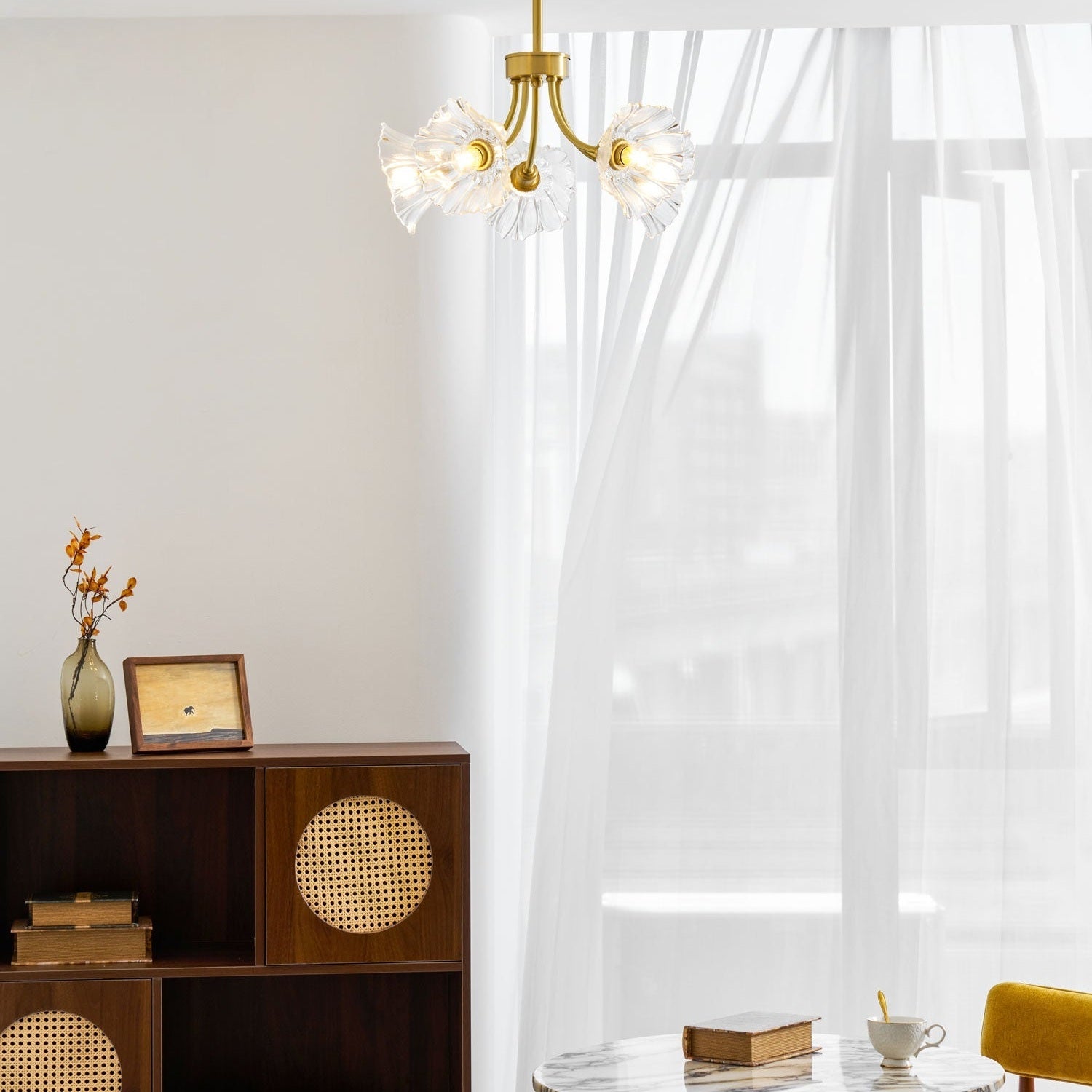 Kalin Ceiling Glass Pendant Lighting Lobby