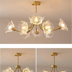 Kalin Ceiling Glass Pendant Lighting Lobby