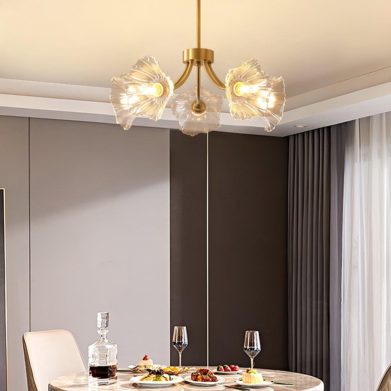 Kalin Ceiling Glass Pendant Lighting Lobby