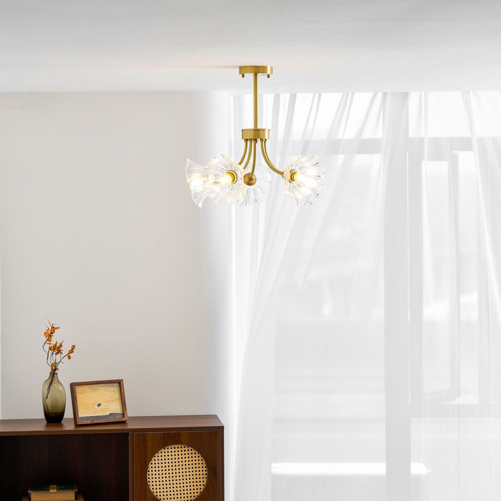 Kalin Ceiling Glass Pendant Lighting Lobby