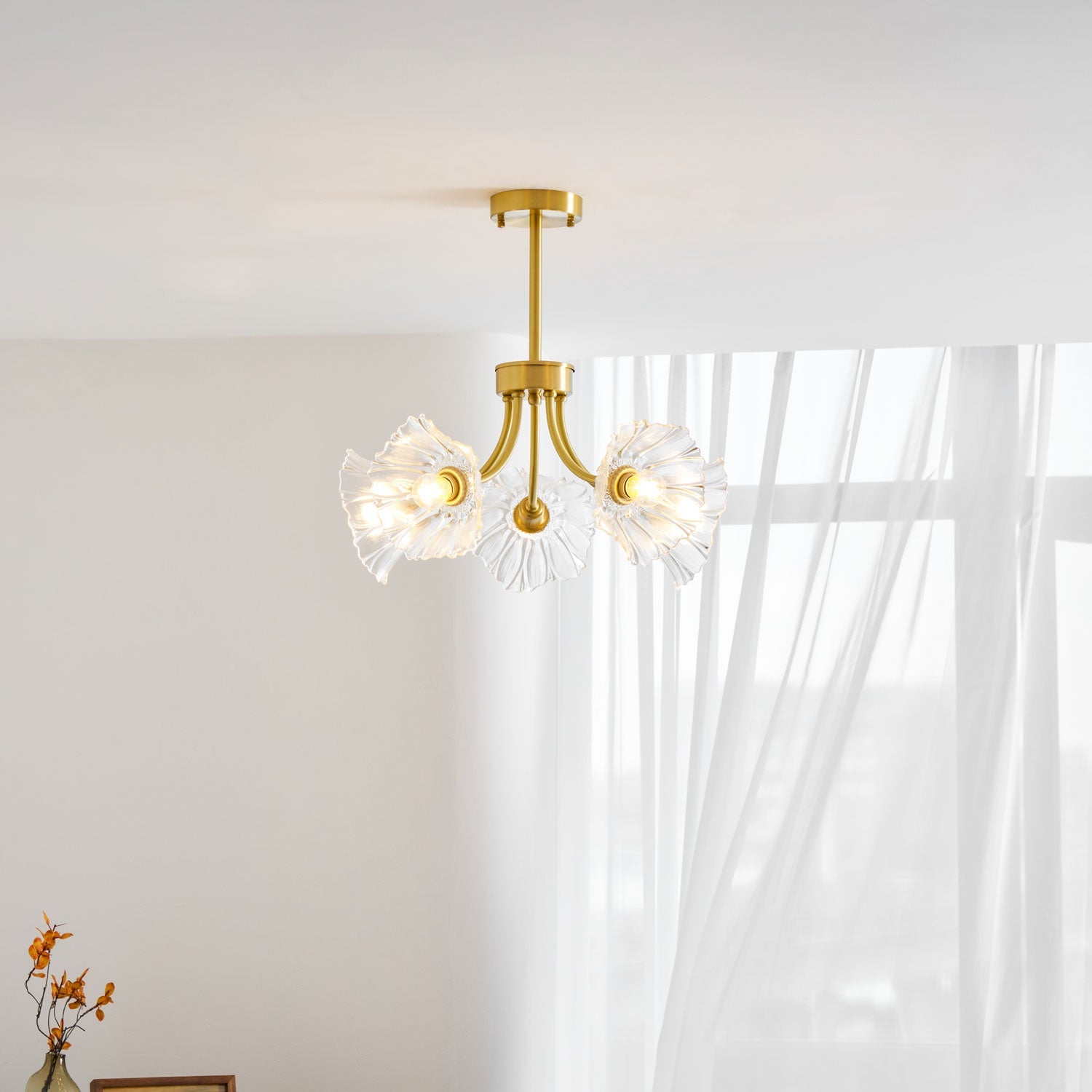 Kalin Ceiling Glass Pendant Lighting Lobby