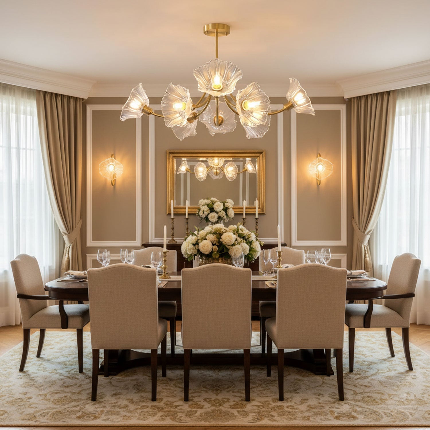 Kalin Ceiling Glass Pendant Lighting Lobby