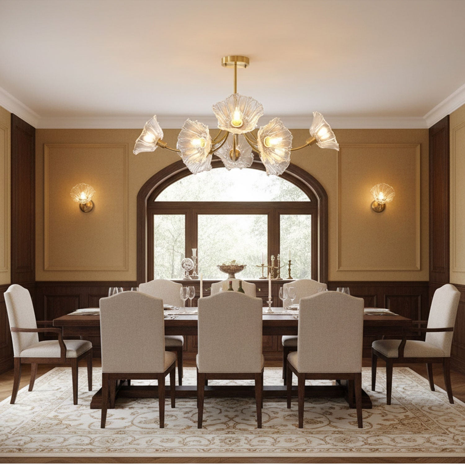 Kalin Ceiling Glass Pendant Lighting Lobby