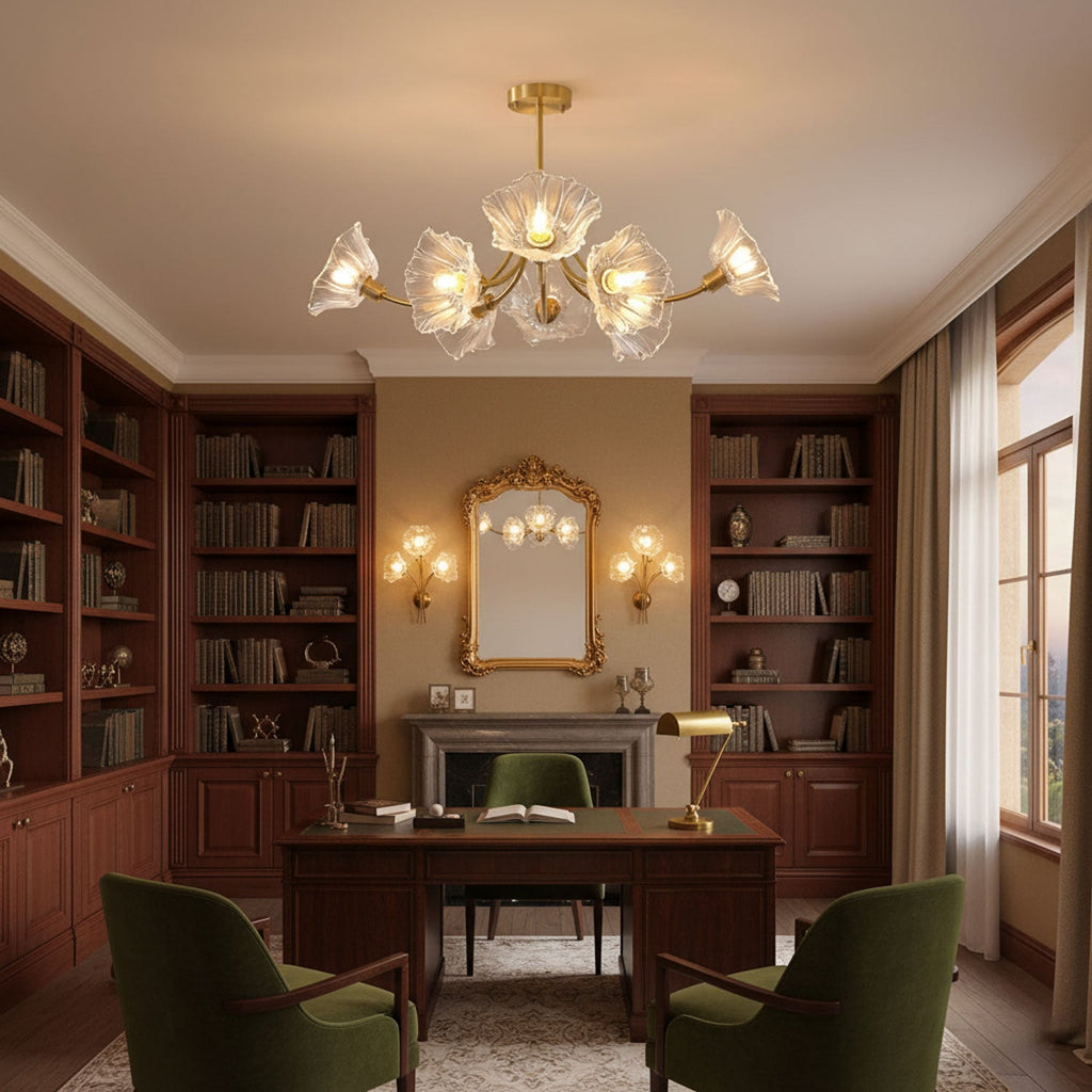 Kalin Ceiling Glass Pendant Lighting Lobby