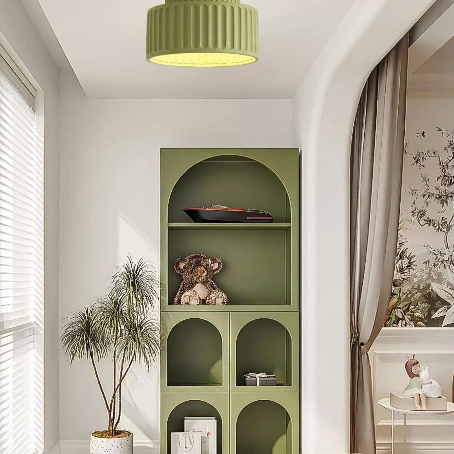 Kami Pendant Light Lighting Lobby