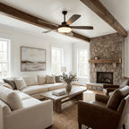 Keltis 48"/52" Ceiling Suspension Light Fan Lighting Lobby