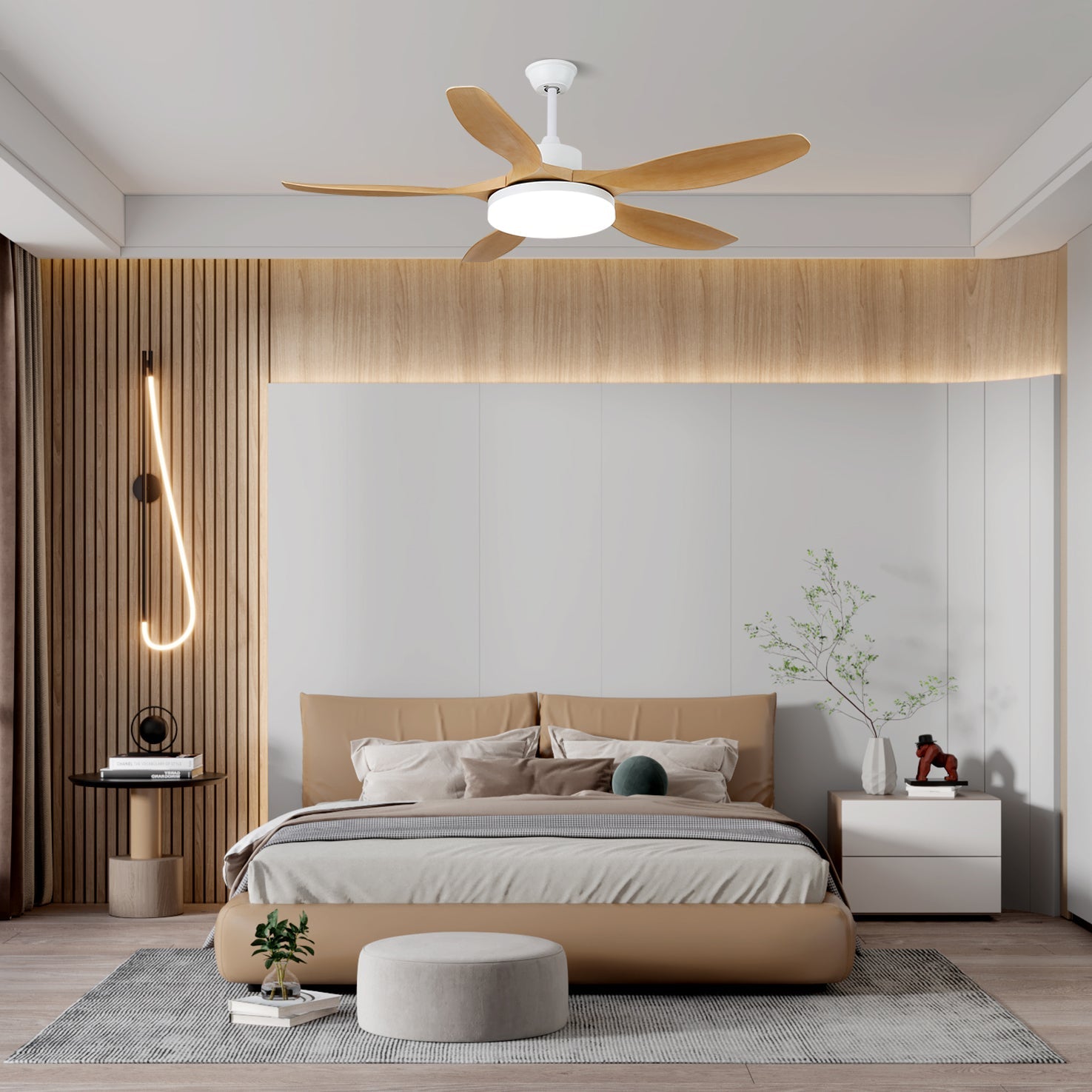 Keltis 48"/52" Ceiling Suspension Light Fan Lighting Lobby