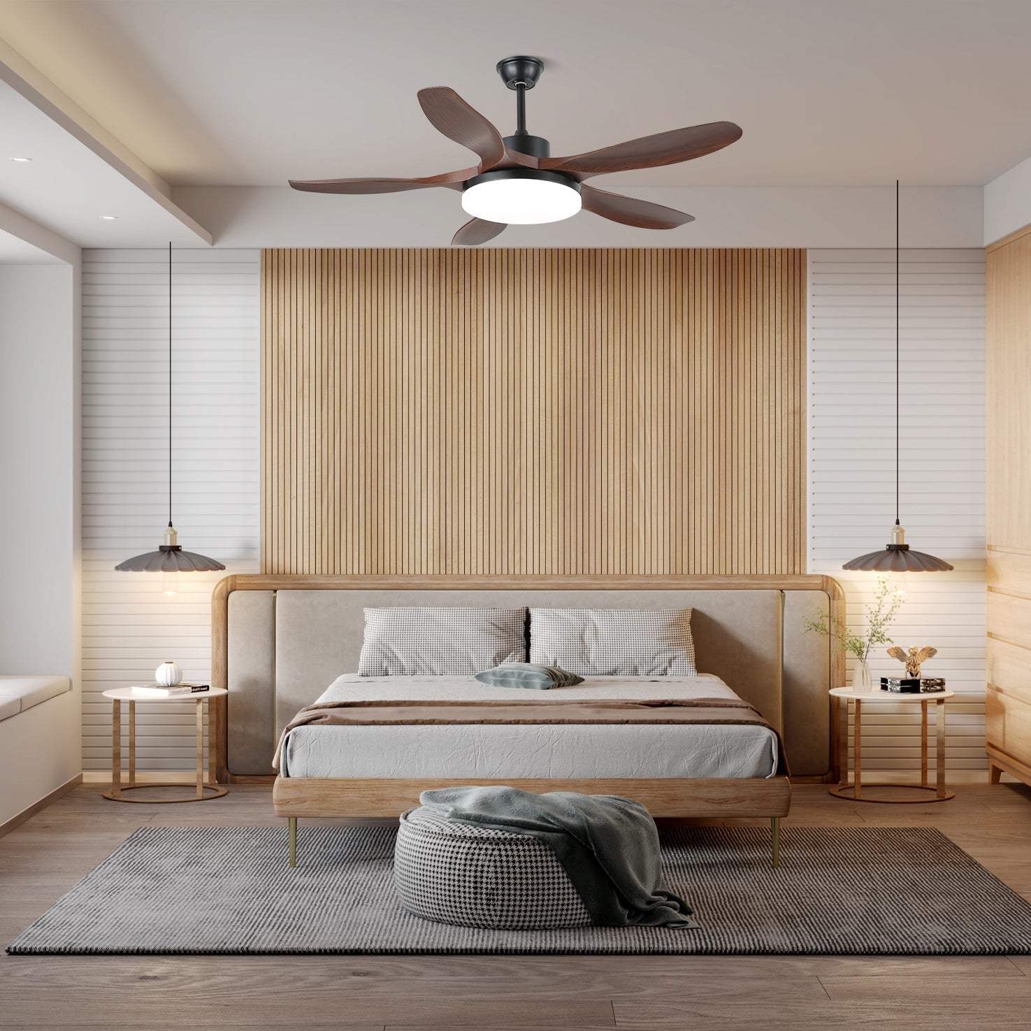 Keltis 48"/52" Ceiling Suspension Light Fan Lighting Lobby