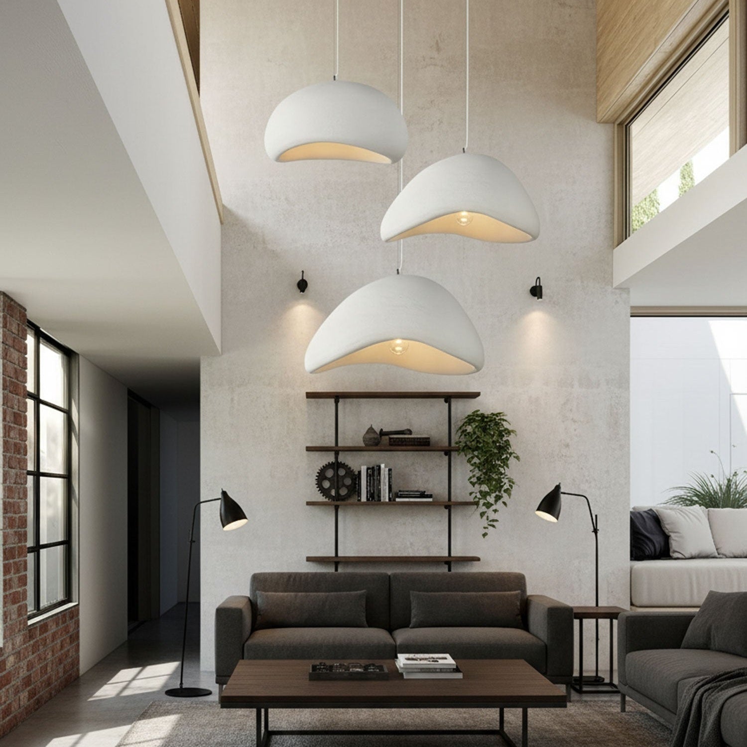 Khmara Halia Ceiling Suspension A Lighting Lobby