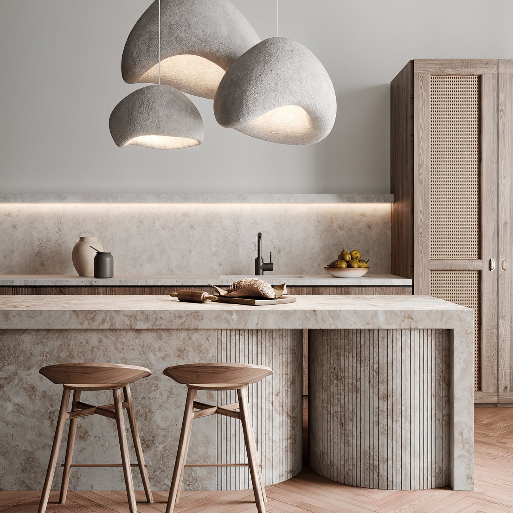 Khmara Raw Mix Ceiling Suspension B Lighting Lobby