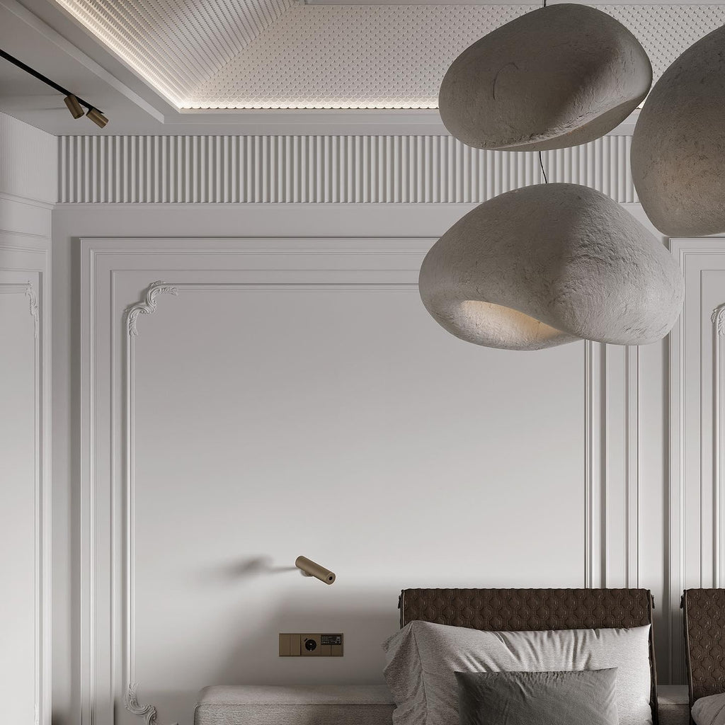 Khmara Raw Mix Ceiling Suspension B Lighting Lobby