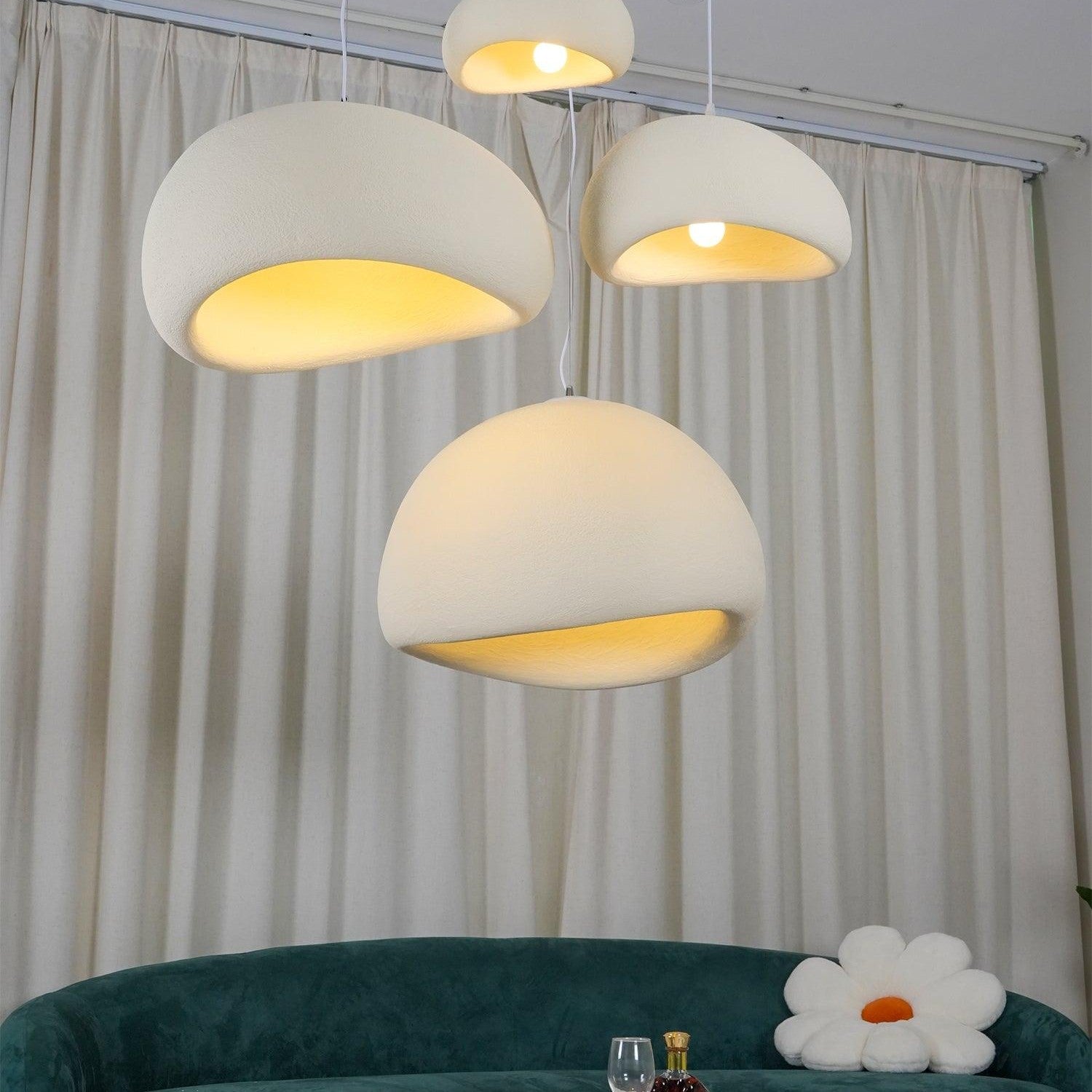 Khmara Raw Mix Ceiling Suspension B Lighting Lobby