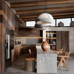 Khmara Raw Mix Ceiling Suspension B Lighting Lobby