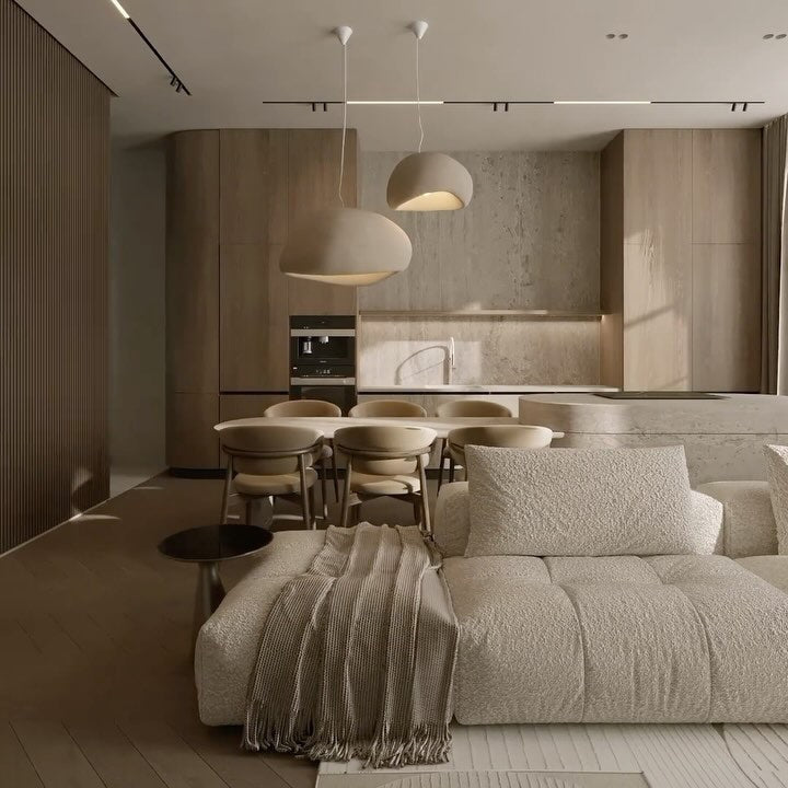 Khmara Raw Mix Ceiling Suspension B Lighting Lobby