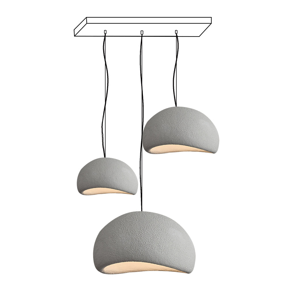 Khmara Raw Mix Ceiling Suspension B Lighting Lobby