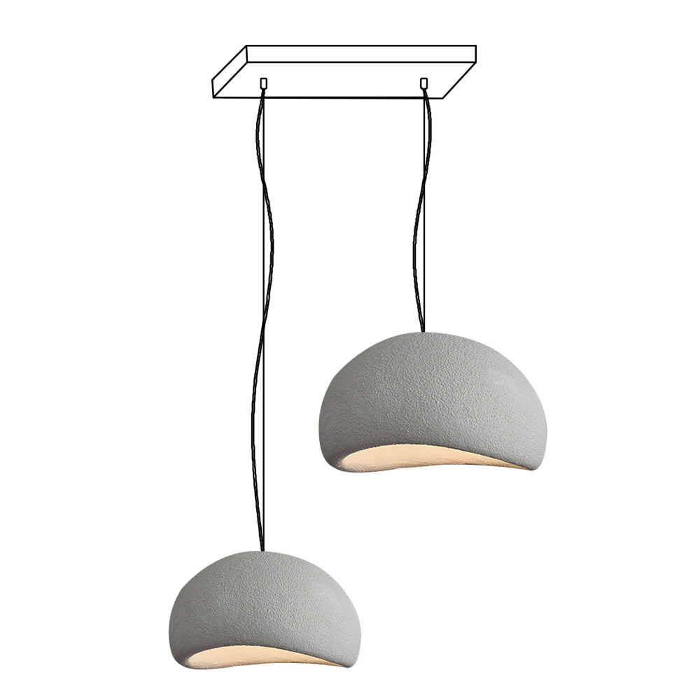Khmara Raw Mix Ceiling Suspension B Lighting Lobby
