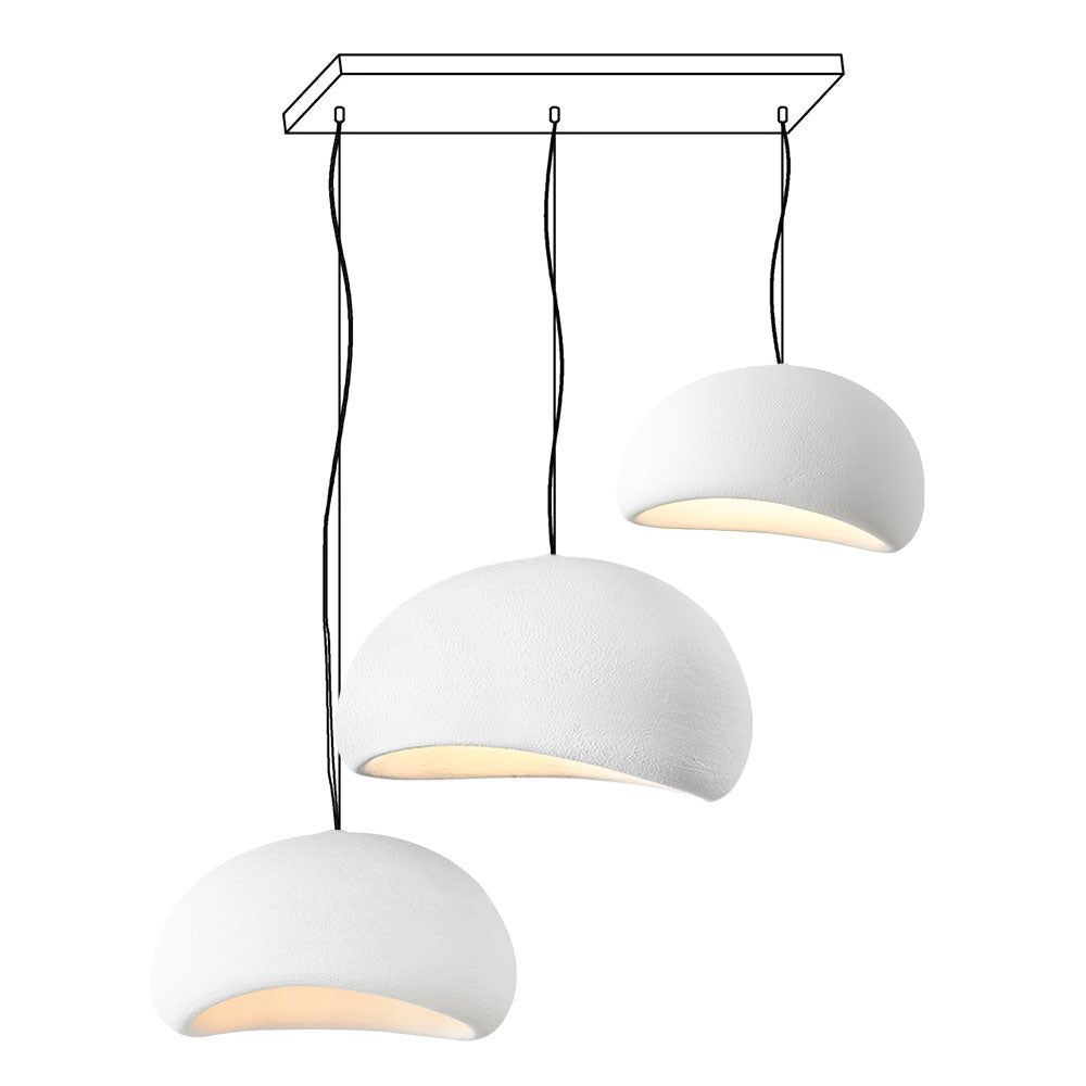 Khmara Raw Mix Ceiling Suspension B Lighting Lobby
