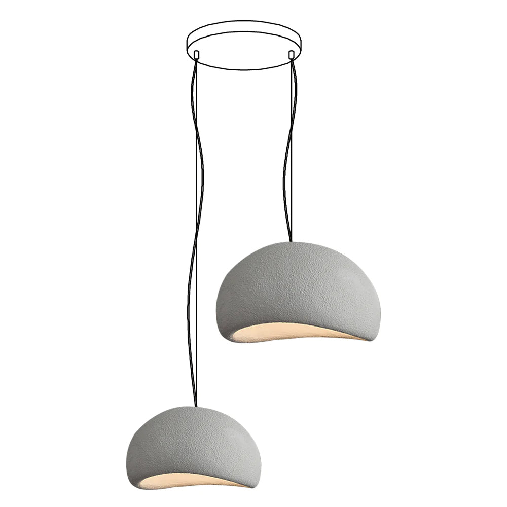 Khmara Raw Mix Ceiling Suspension B Lighting Lobby