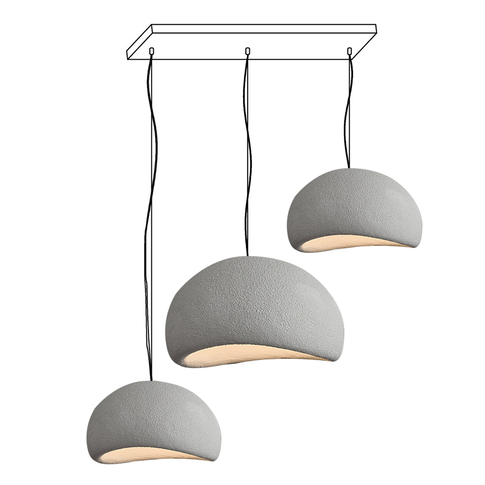 Khmara Raw Mix Ceiling Suspension B Lighting Lobby