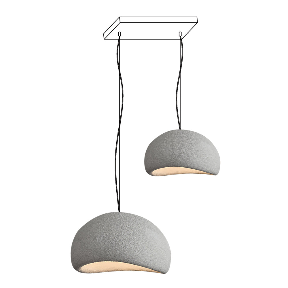 Khmara Raw Mix Ceiling Suspension B Lighting Lobby