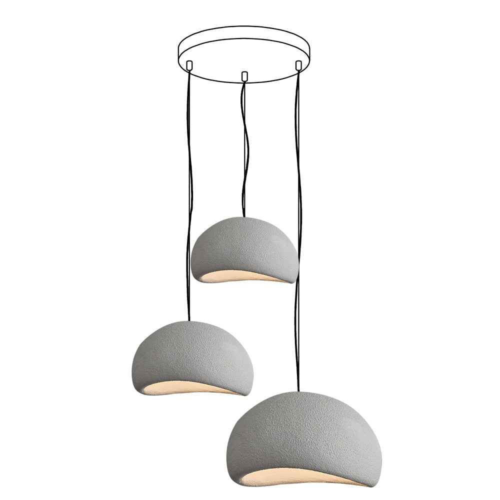 Khmara Raw Mix Ceiling Suspension B Lighting Lobby